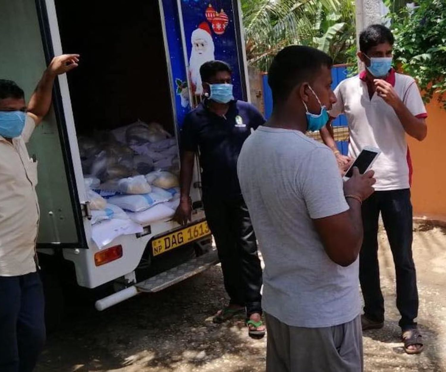 food rations distribution Jaffna